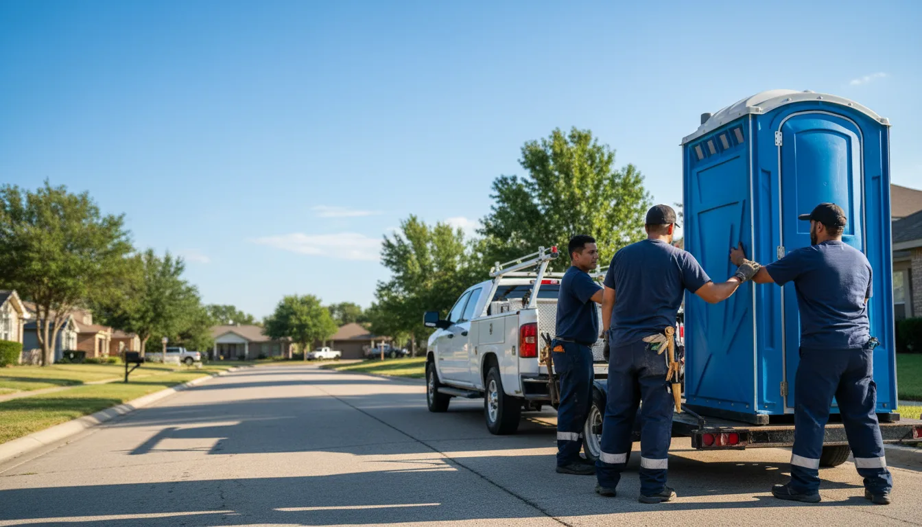 Portable Toilet Rental in Hecker, IL near me